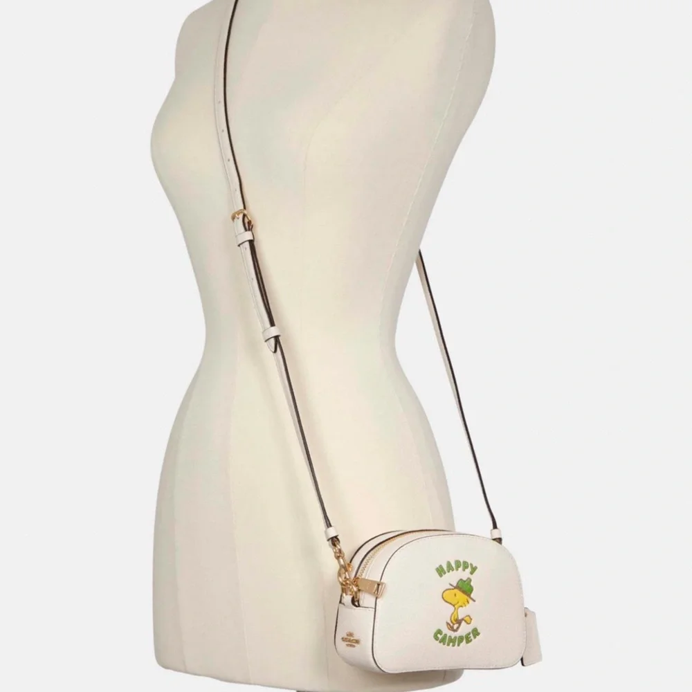 Coach x Peanuts Mini Sierra Crossbody Woodstock Happy Camper - Picture 4 of 11